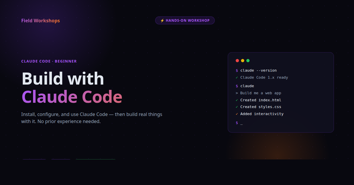 Claude Code Basics — Build Real Apps with AI